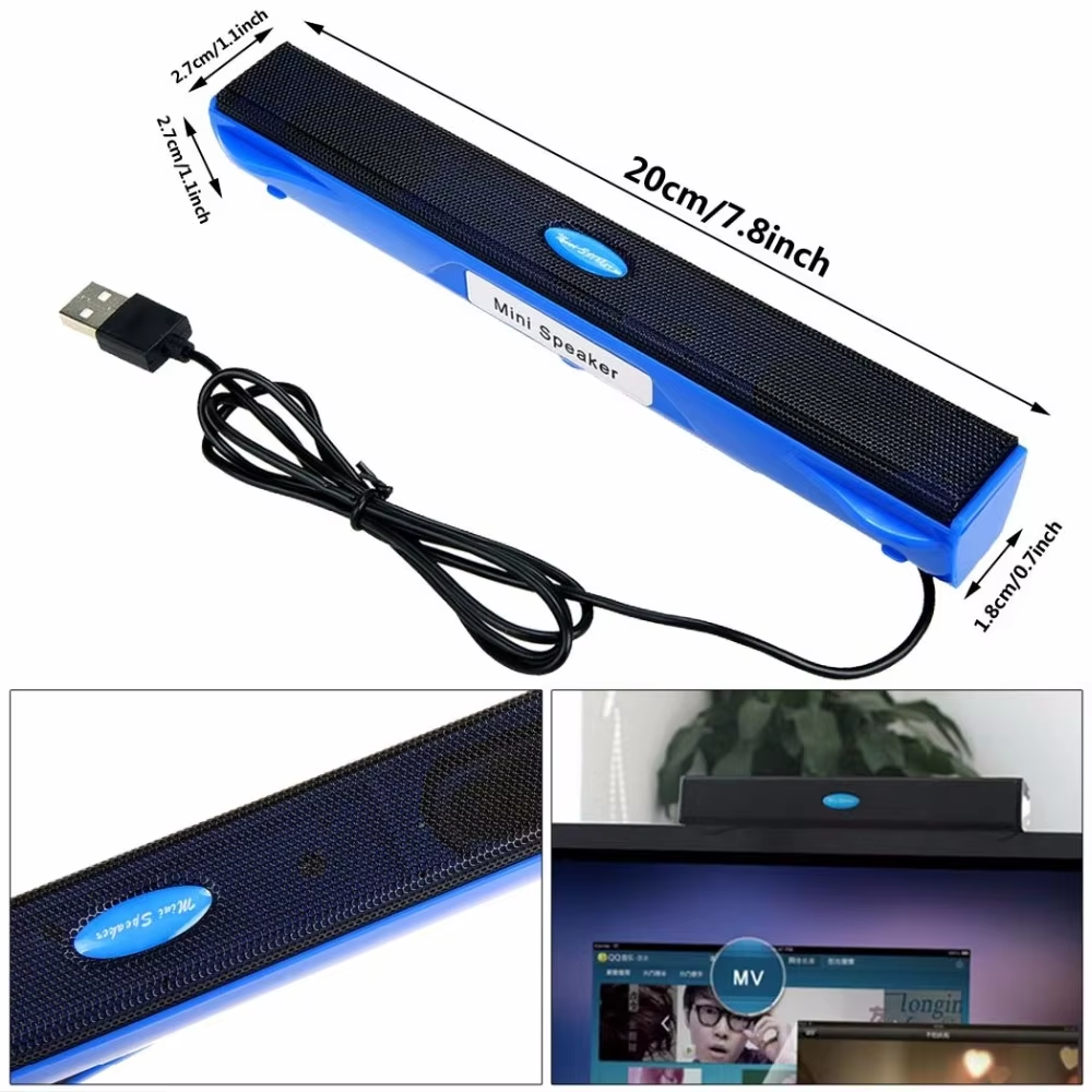 Usb Mini Music Player Amplifier Loudspeaker For Computer Desktop Pc Laptop Notebook
