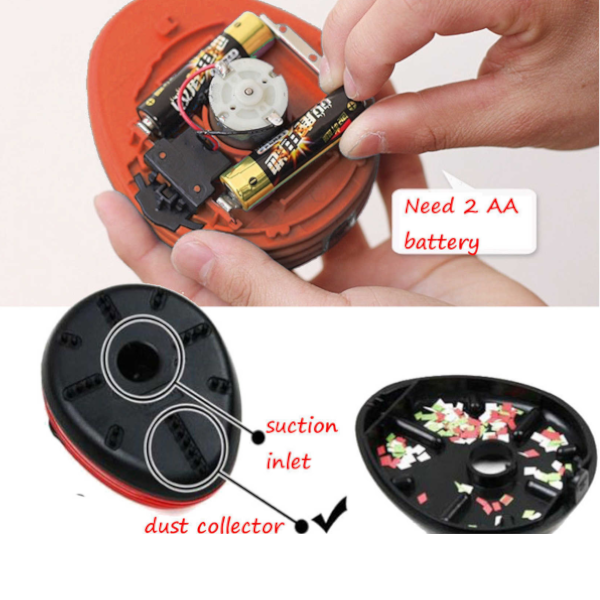 Vacuum Cleaner Cordless Hand Held Mini Desk Desktop Dust Remover Car Diy