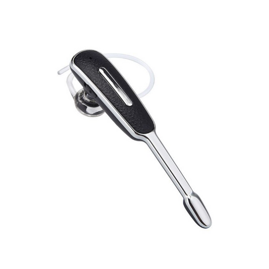 Wireless Bluetooth Business Handsfree Sports Headset With Microphone Jet Black