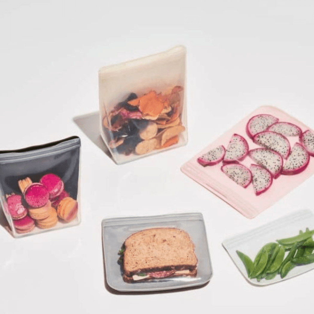 1 Sets of Sunday Afternoons 1 Sets Of Porter Reusable Silicone Bag Stand Up 1L Blush