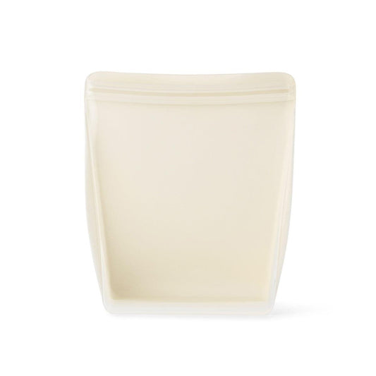 Porter Reusable Silicone Bag Stand Up 1L Cream