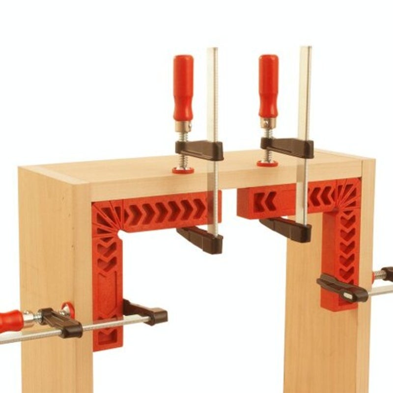 Positioning Right Angle Clamp Woodworking Carpenter Tool Red 3 Inch