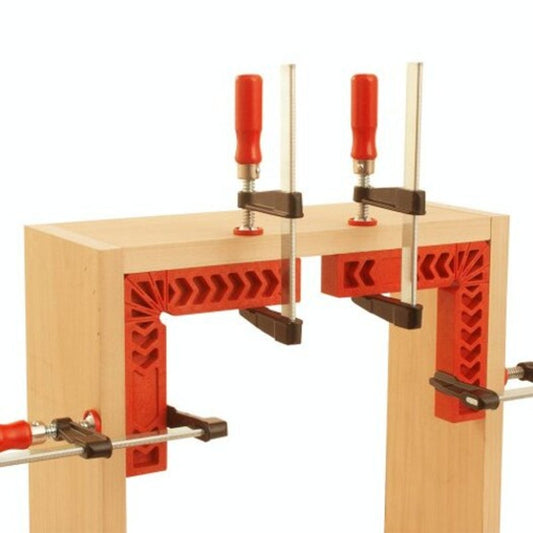 Positioning Right Angle Clamp Woodworking Carpenter Tool Red 3 Inch