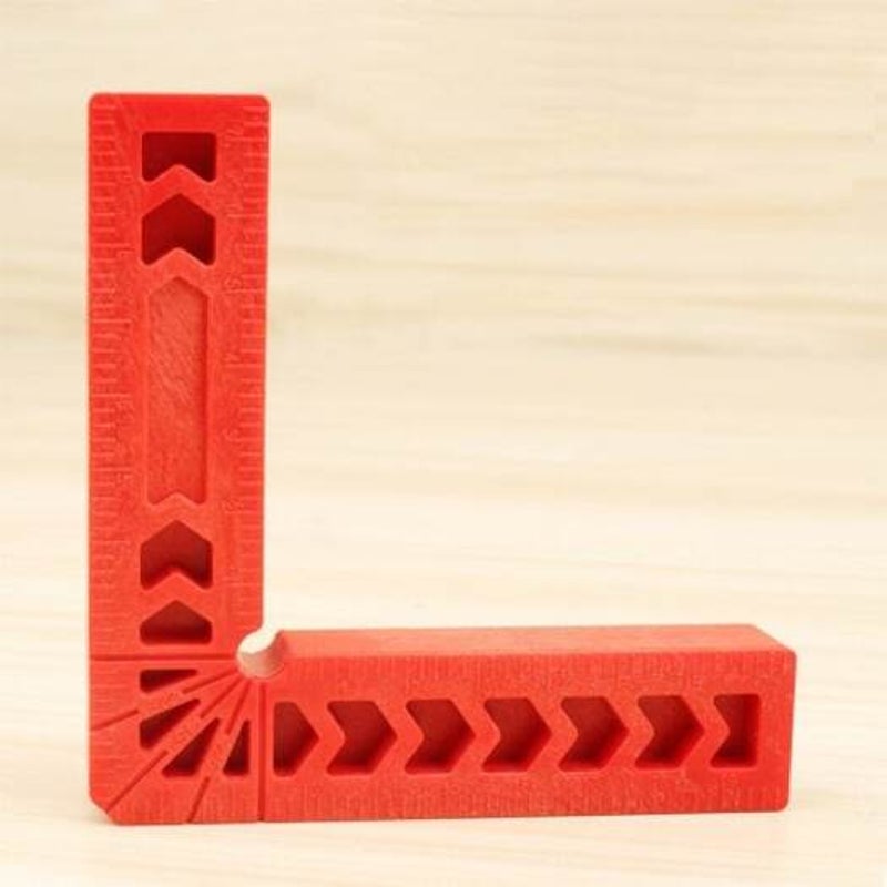 Positioning Right Angle Clamp Woodworking Carpenter Tool Red 3 Inch