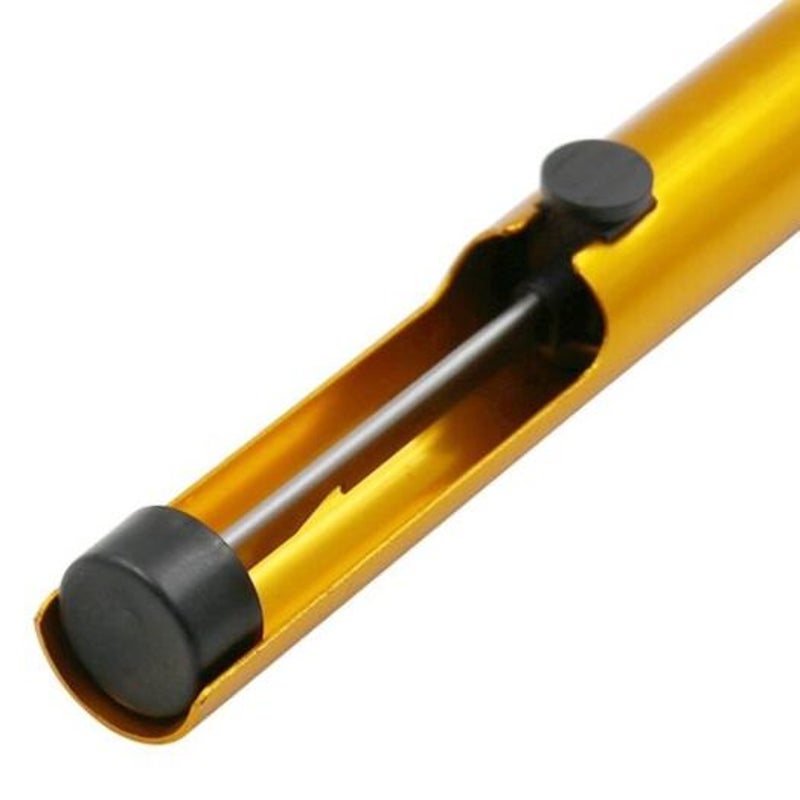 Powerful Manual Aluminum Alloy Desoldering Pump Gold