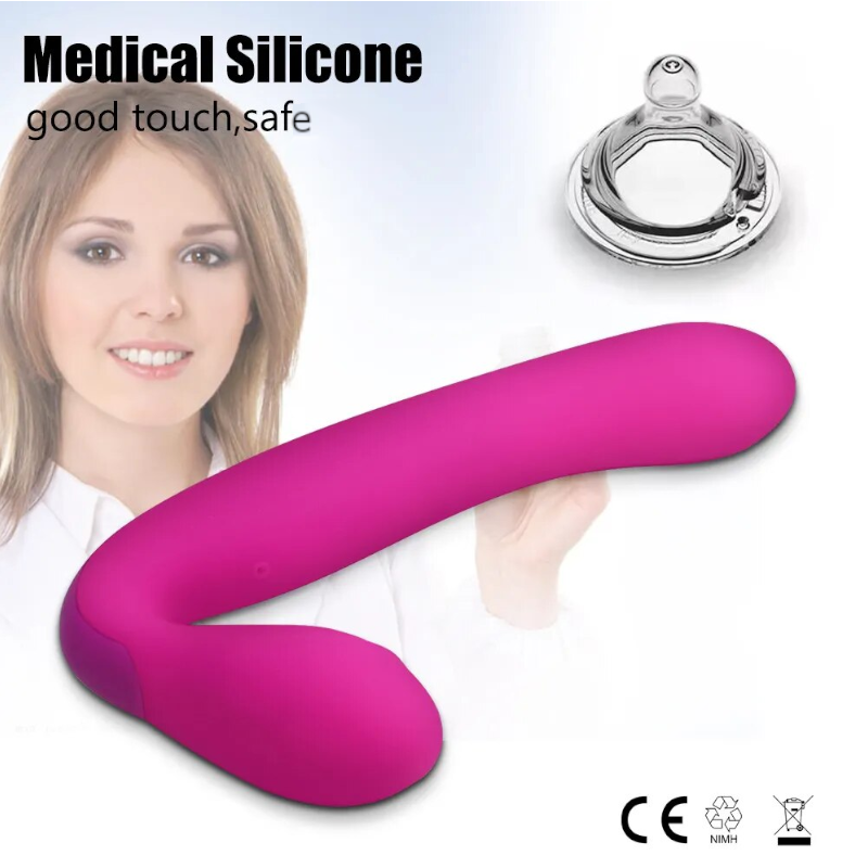 Double Ended Dual Motors Dildo Vibrators G Spot Vagina Stimulator Massager Sex Toy