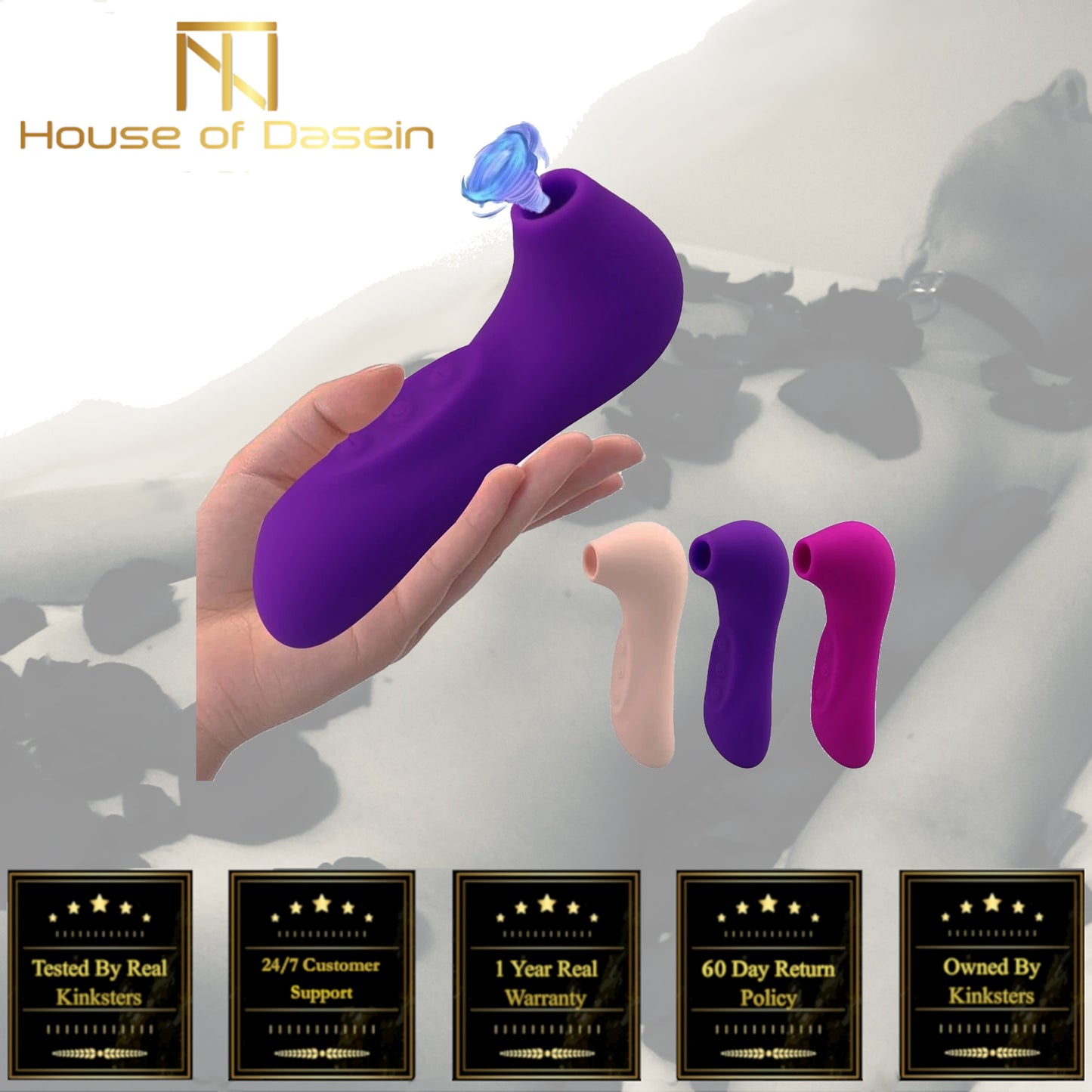 Powerful Clitoral Suction Vibrator Rechargeable