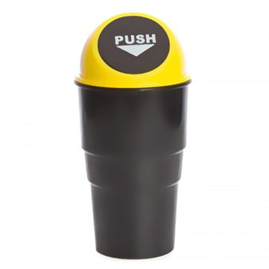 Practical Car Trash Can Yellow