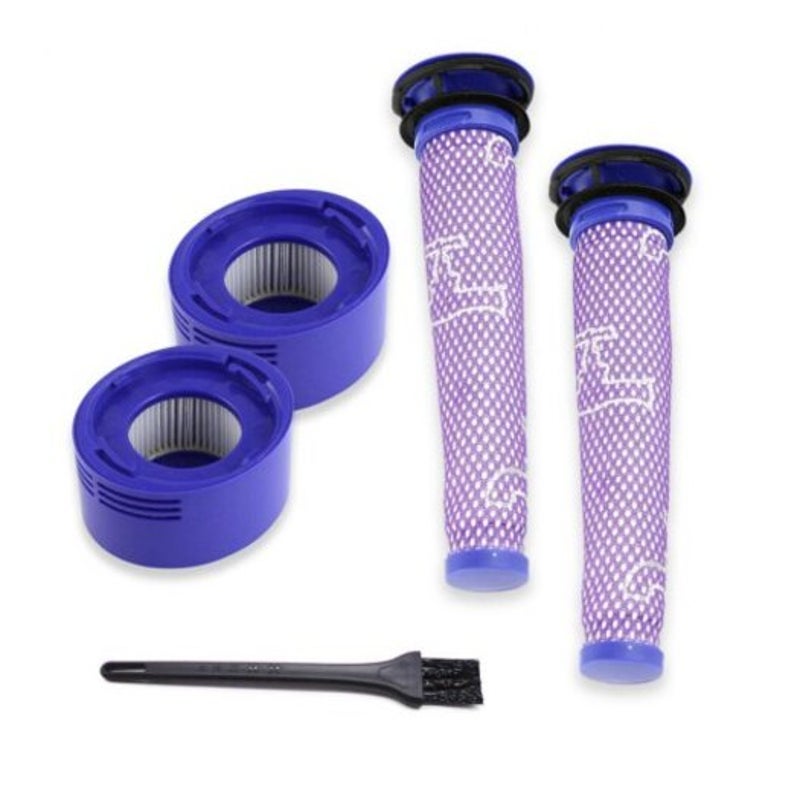 Pre Filter Hepa Post Vacuum Cleaner Replacement For Dyson V8 Blue