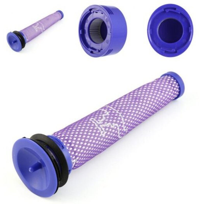 Pre Filter Hepa Post Vacuum Cleaner Replacement For Dyson V8 Blue