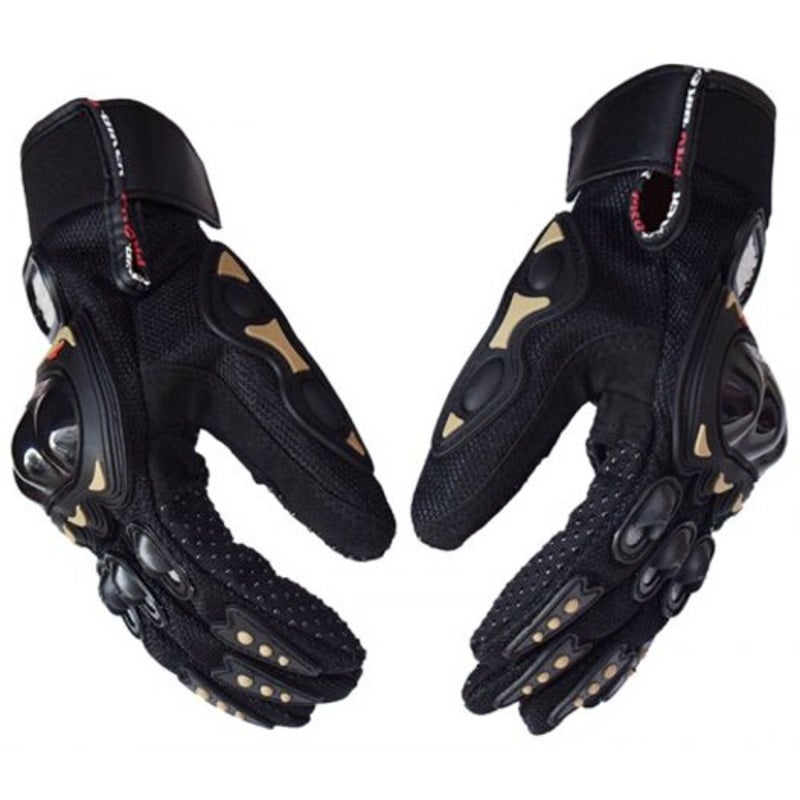 1Pair Breathable Outdoor Riding Motorcycle Gloves Climbing Training Mittens Black
