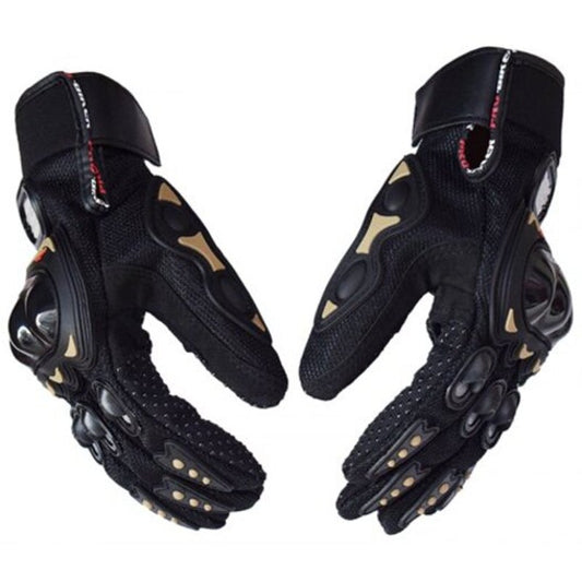 1Pair Breathable Outdoor Riding Motorcycle Gloves Climbing Training Mittens Black