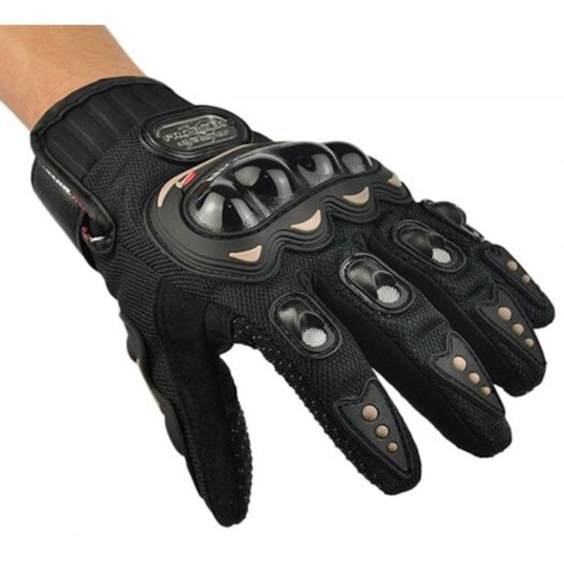 1Pair Breathable Outdoor Riding Motorcycle Gloves Climbing Training Mittens Black