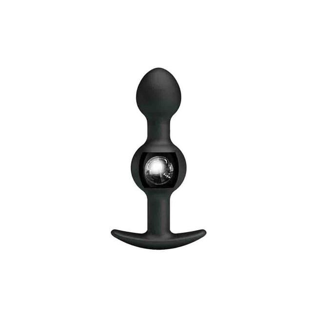 Black Kegel Balls Butt Plug Vibrator Anal Beads Bdsm Training