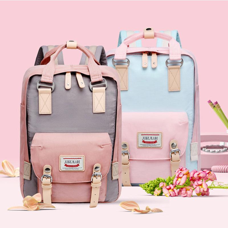 Pastel Blue Pink Backpack Ddlg Littles Bag