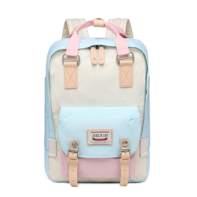 Pastel Blue Pink Backpack Ddlg Littles Bag