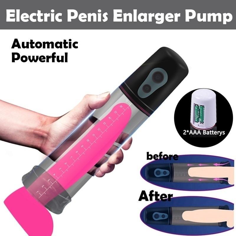 Penis Pump Manual Or Electric Vacuum Cock Enlargement Bdsm