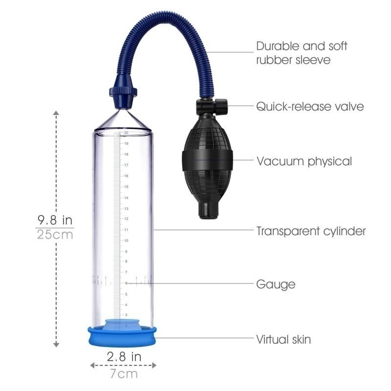 Penis Pump Manual Or Electric Vacuum Cock Enlargement Bdsm