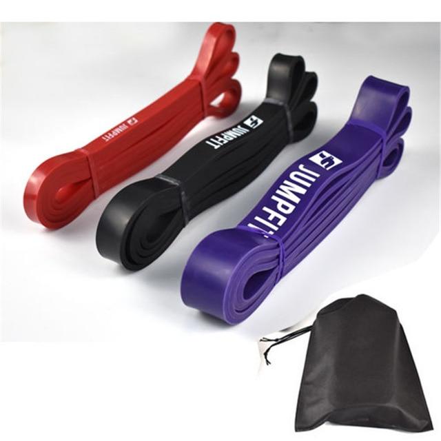Set Of Natural Latex Pull Up Exercise Resistance Bands Gym Equipment