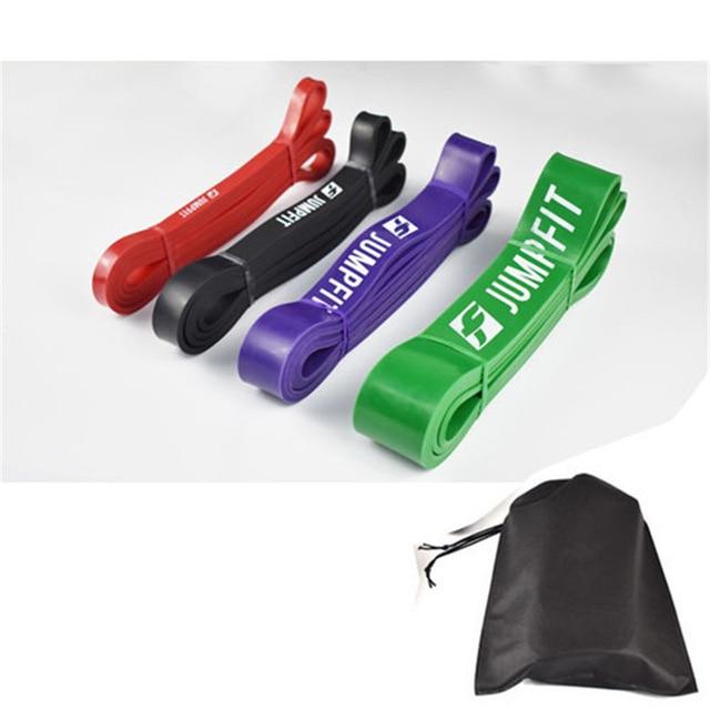 Set Of Natural Latex Pull Up Exercise Resistance Bands Gym Equipment