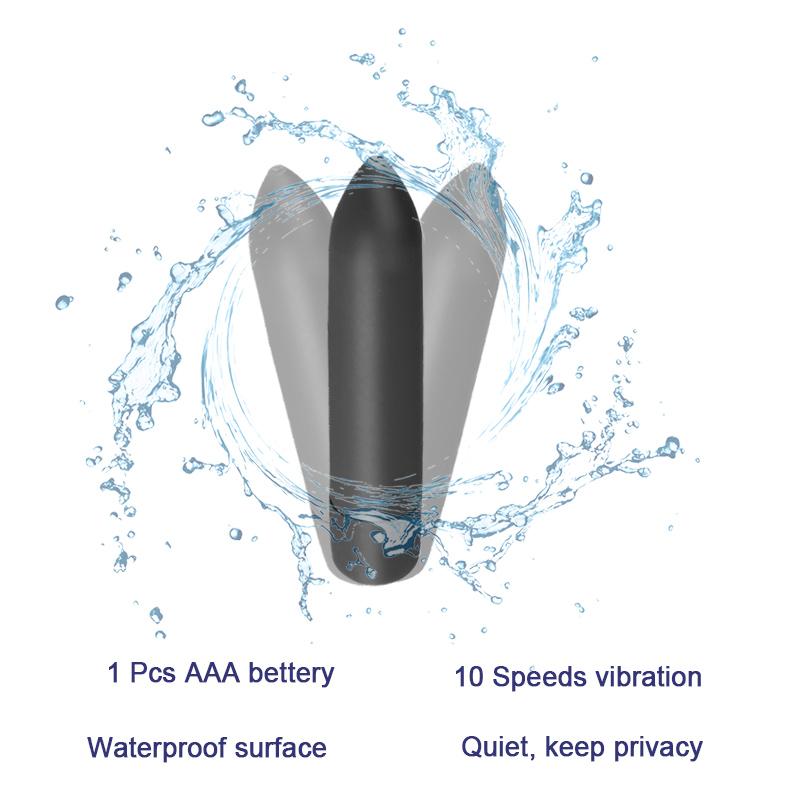Electro Shock Large Vibrating Butt Plug Anal Dilator Vibrator Bdsm