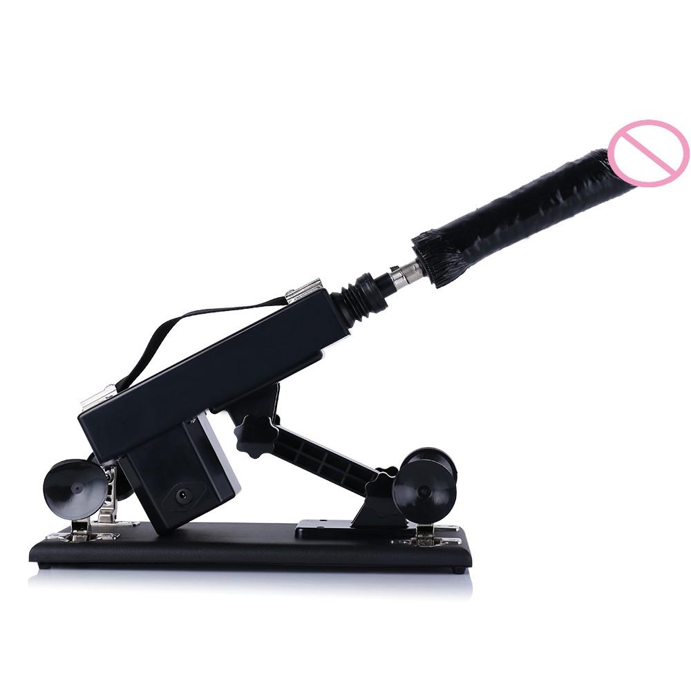 A2 Automatic Sex Machine 26Cm Inch 3 Huge Realistic Dildos Attachments