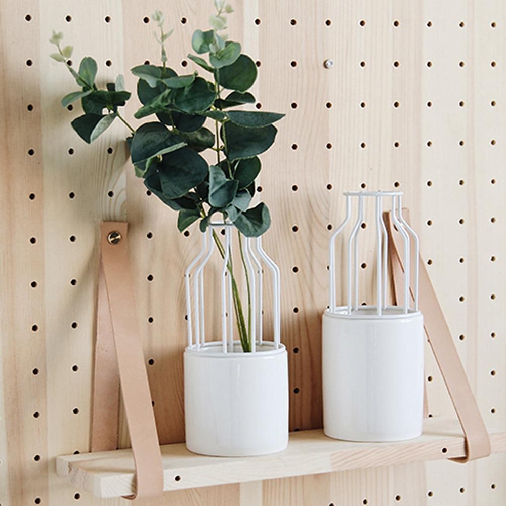 Nordic Iron Ceramic Vase Decor