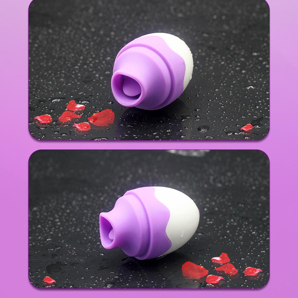 Usb Licking Tongue Vibrator Clitoral Stimulator Female Nipple Oral Sex Toy