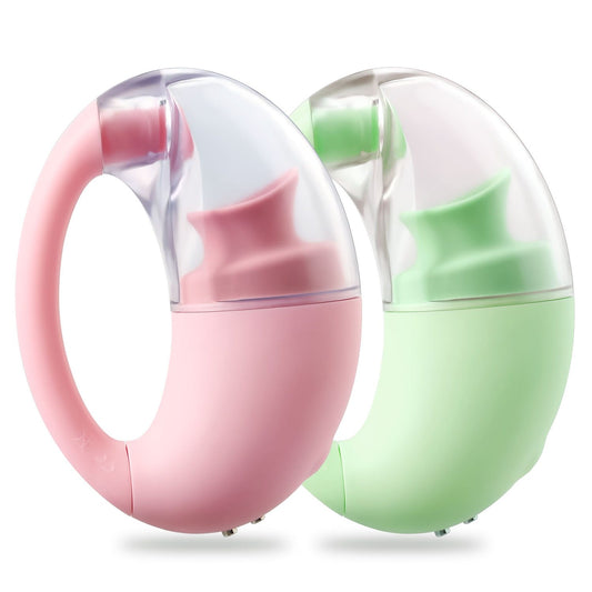 Clitoral Suction Vibrator Silicone Nipple Sucking Massager Pink Green