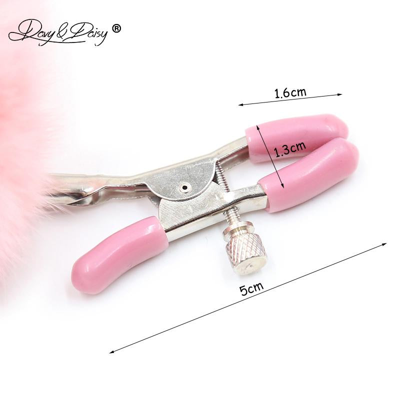 Christmas Bells Nipple Clamps Breast Clips Bdsm Bondage Restraints