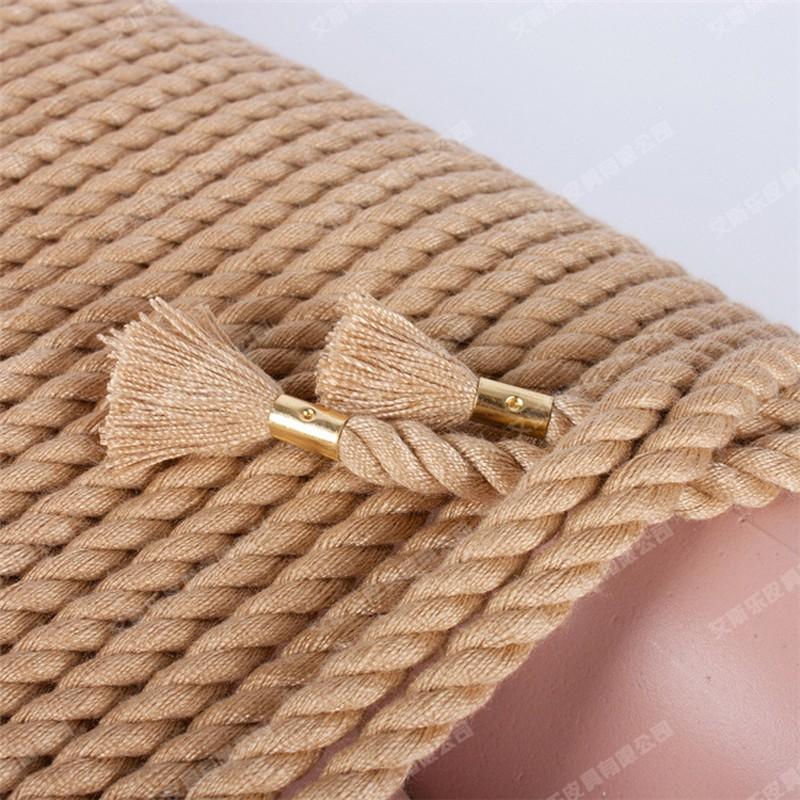 3 / 8 10M Soft Hemp Cotton Rope Bdsm Bondage Submissive Restraints
