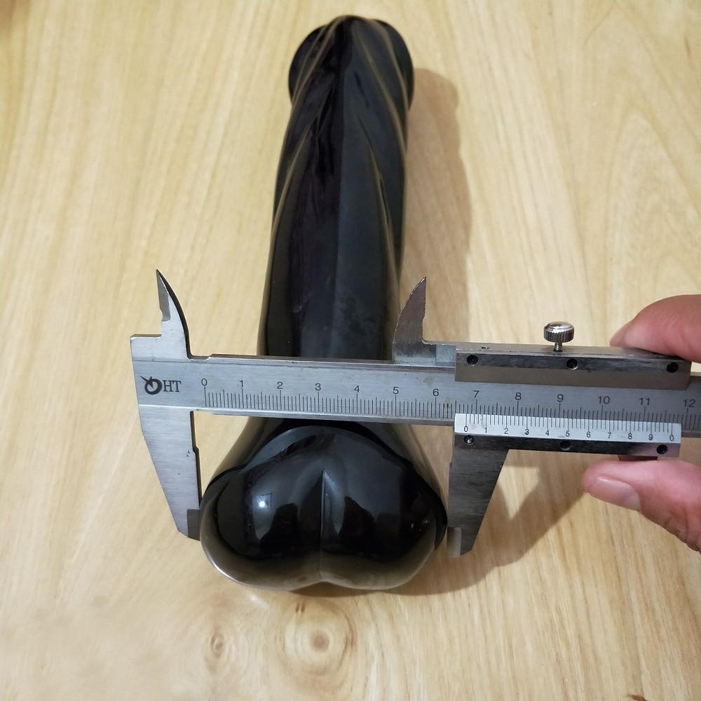 Natural Black Obsidian Massage Wand Dildo Sex Toys Women