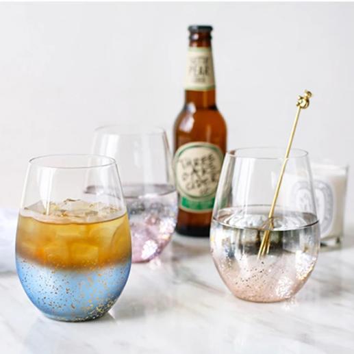 Crystal Ombre Wine Glasses Drinkware