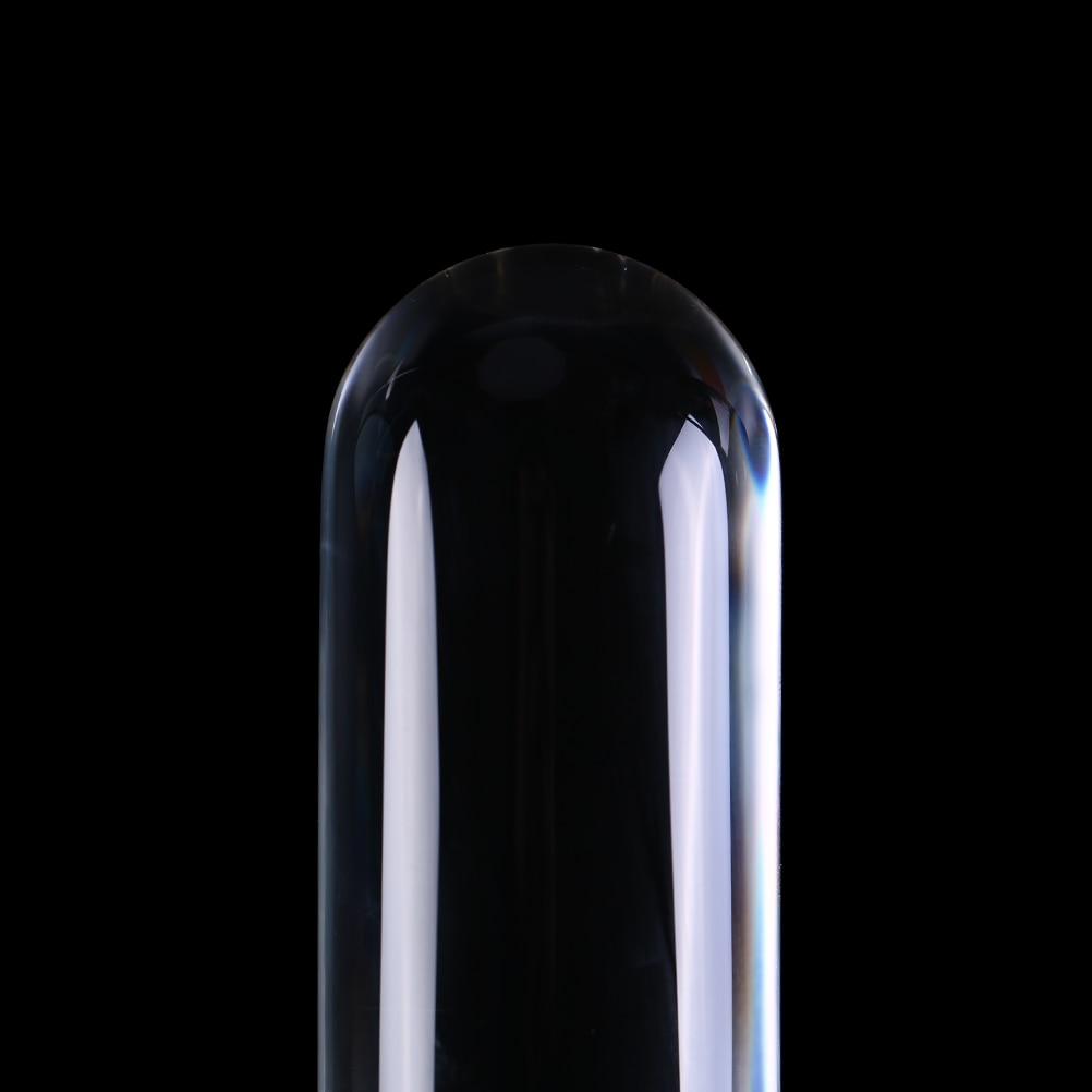 23Cm Glass Dildo Penis Anal Butt Plug Dong Bdsm Temperature Play