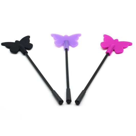 Butterfly Silicone Crop Spanking Paddle Sex Whip Bdsm Impact Play Fetish