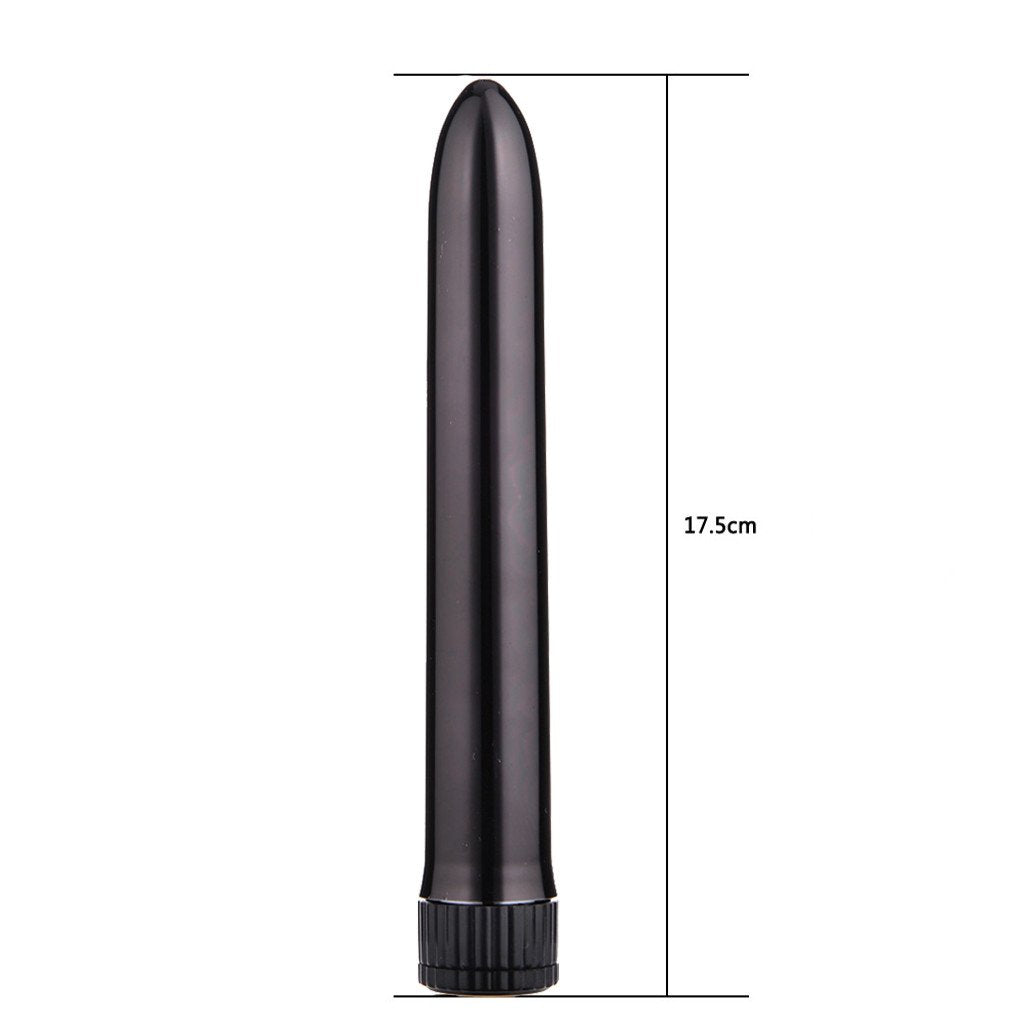 7Pcs Black Trainer Butt Plug Set Anal Beads Vibrator