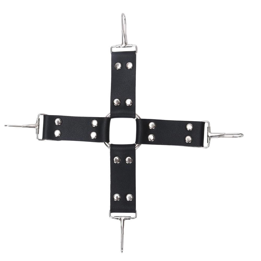 8 / Pcs Bdsm Bondage Set Fetish Kit Collar Gag Cuffs Leash Flogger Hogtie