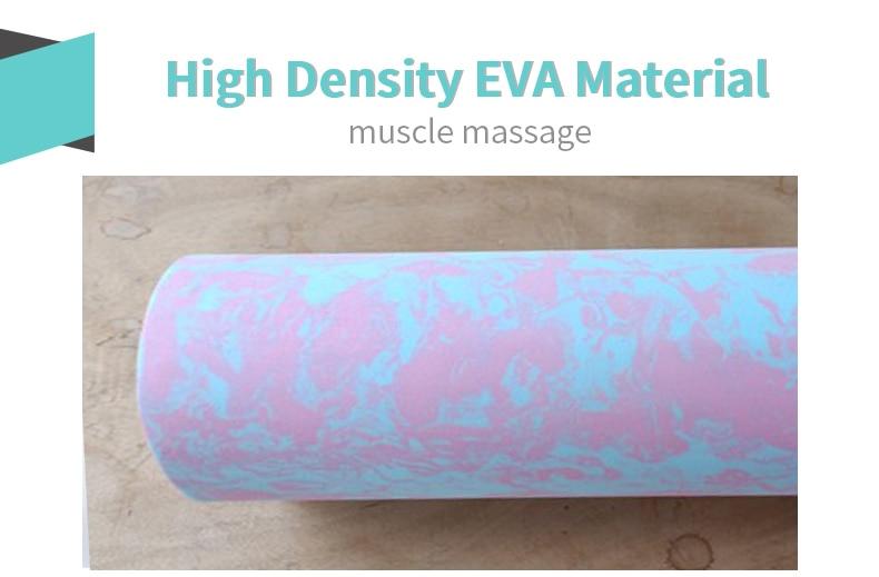 Eva Yoga Foam Roller Physio Back Training Pilates Gym Exercise Massage F01