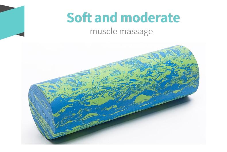 Eva Yoga Foam Roller Physio Back Training Pilates Gym Exercise Massage F01