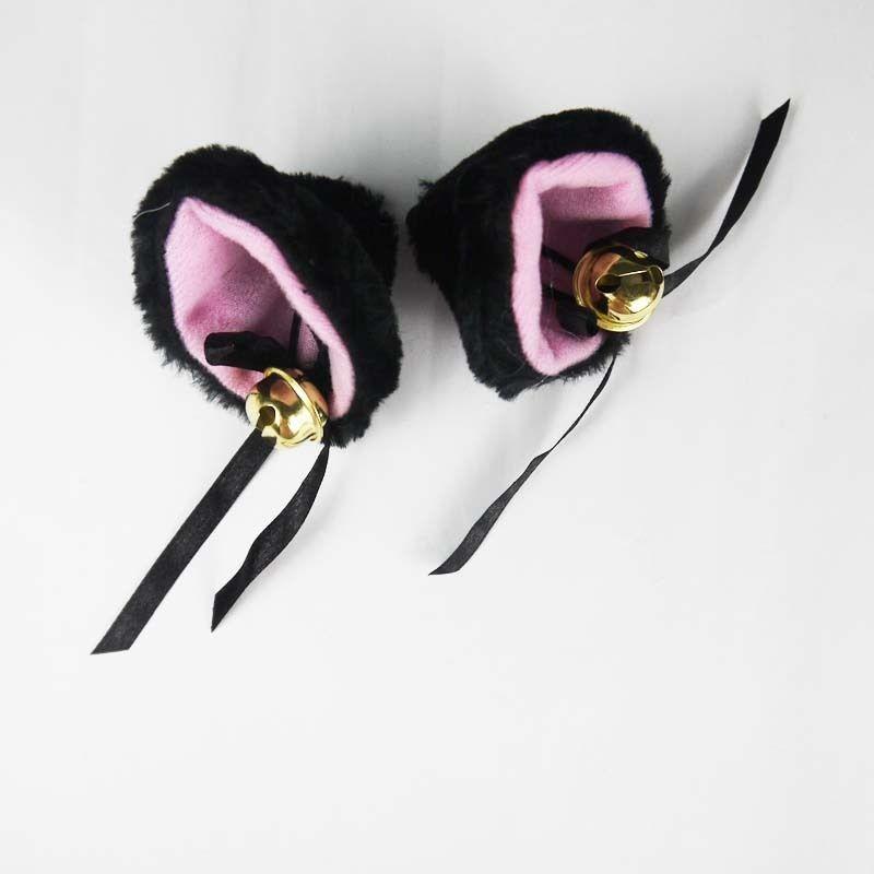 Plush Cat Ears Paws Gloves Tail Anime Cosplay Kitten Pet Play Bdsm Kink Fetish