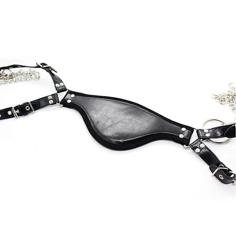Black Leg Thigh Neck Bondage Restraints Kit Fetish Bdsm Spreader Bar