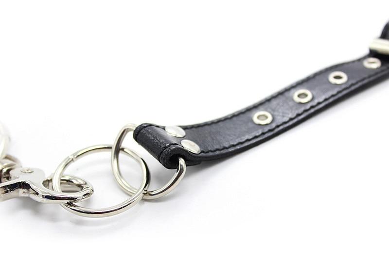 Black Leg Thigh Neck Bondage Restraints Kit Fetish Bdsm Spreader Bar