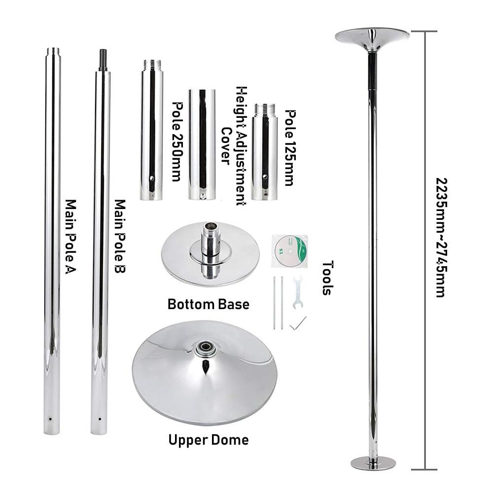 Pole Dancing Equipment Kit Spinning Fitness