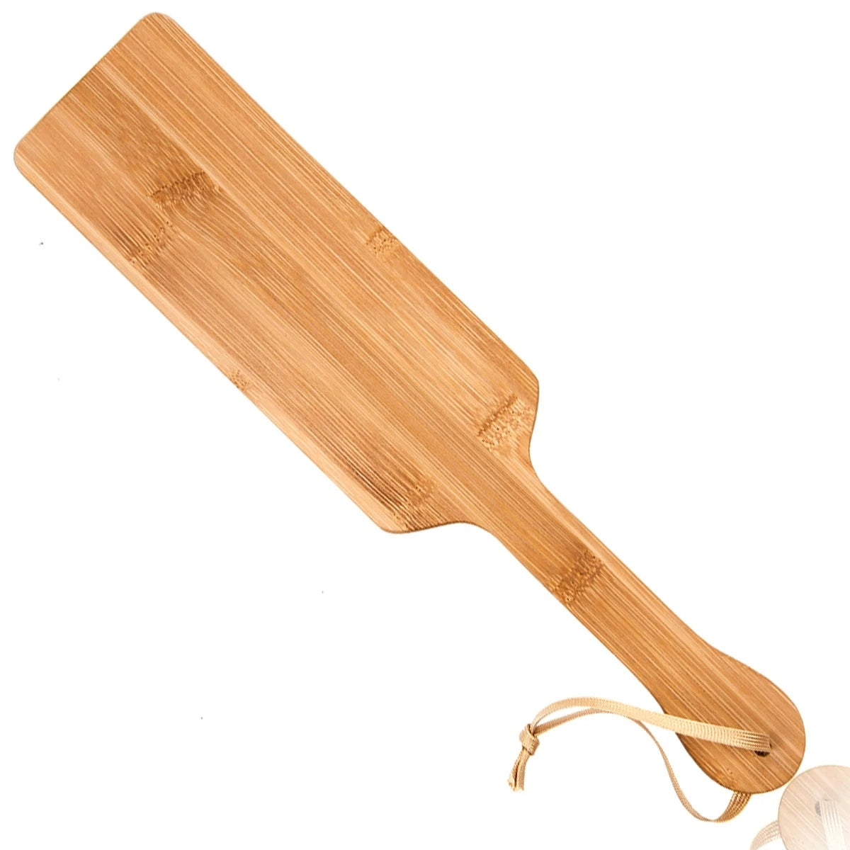 Big 35.7Cm Natural Bamboo Wood Paddle Bdsm Spanking Impact Play Fetish