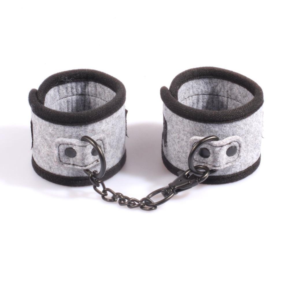 Soft Fabric Wrist Bdsm Sex Toys Handcuffs For Beginners