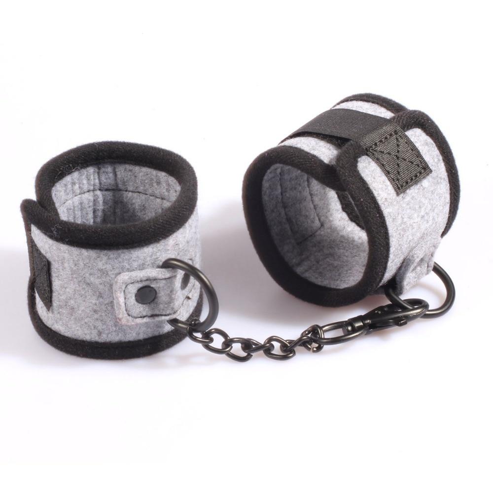 Soft Fabric Wrist Bdsm Sex Toys Handcuffs For Beginners