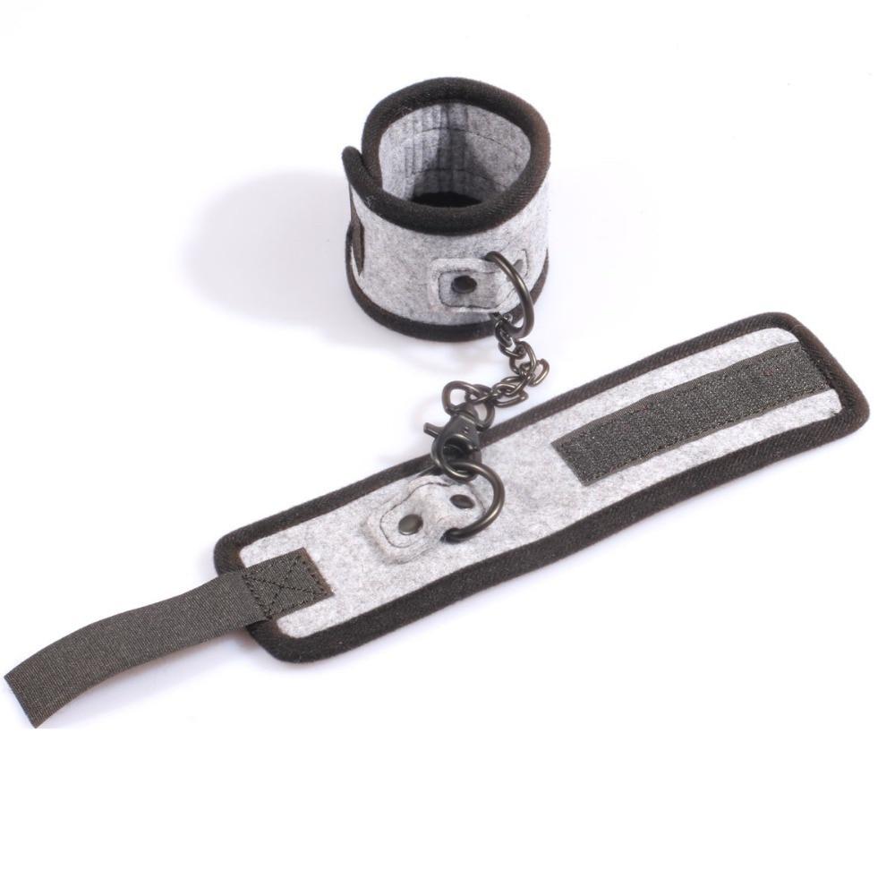 Soft Fabric Wrist Bdsm Sex Toys Handcuffs For Beginners
