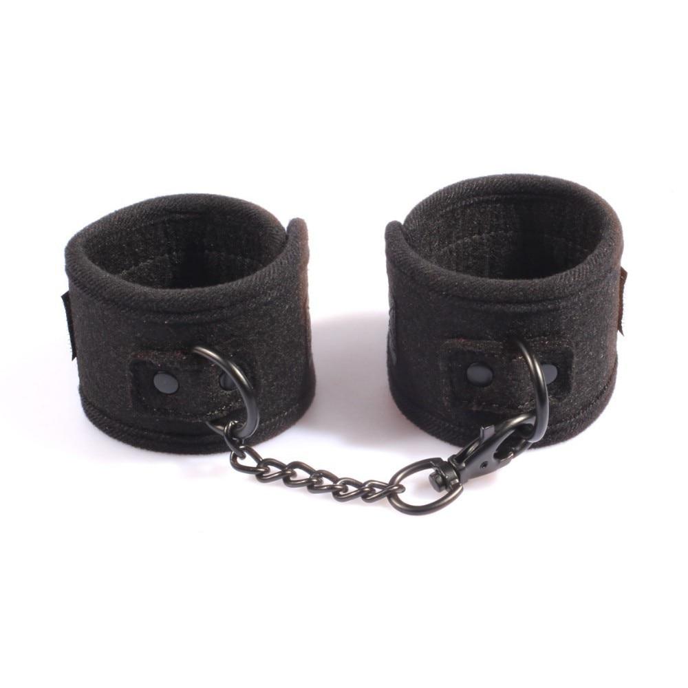 Soft Fabric Wrist Bdsm Sex Toys Handcuffs For Beginners