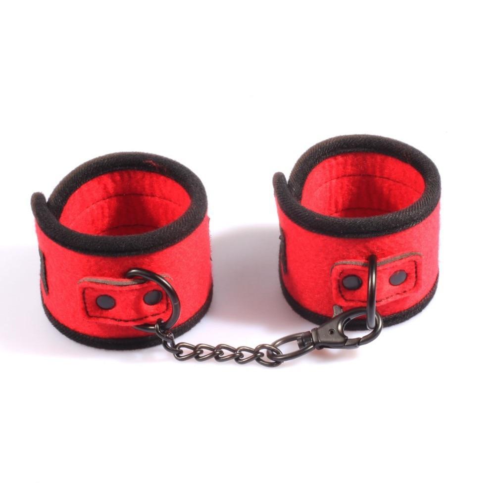 Soft Fabric Wrist Bdsm Sex Toys Handcuffs For Beginners