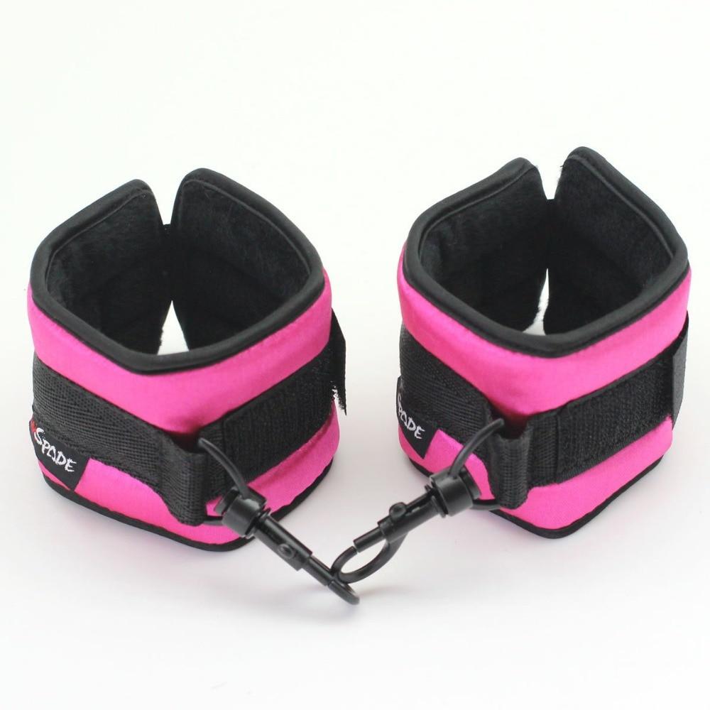 Satin Ankle Cuffs Bedroom Sex Restraints Bondage Bdsm Toys Kink